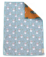 Load image into Gallery viewer, FROSTY CHRISTMAS MICROFIBER - HAND TOWEL