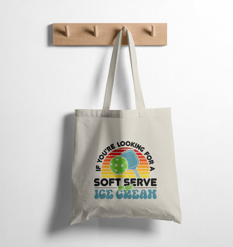 LOOKING FOR SOFT SERVE - TOTE BAG