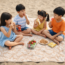 Load image into Gallery viewer, CHECKMATE TAN MICROFIBER - BEACH BLANKET