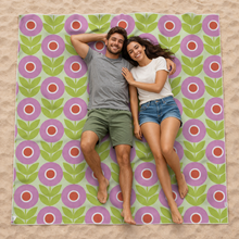 Load image into Gallery viewer, LAVENDER BREEZE - BEACH BLANKET