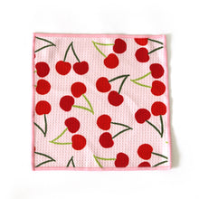 Load image into Gallery viewer, CHERRY MELON MICROFIBER - DISH CLOTH