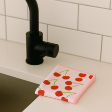 Load image into Gallery viewer, CHERRY MELON MICROFIBER - DISH CLOTH