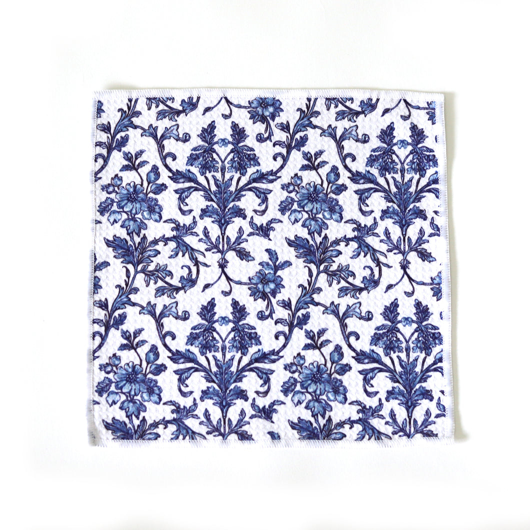 BLUE WILLOW MICROFIBER - DISH CLOTH