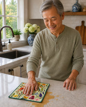 Load image into Gallery viewer, WILDFLOWER WALTZ MICROFIBER - DISH CLOTH