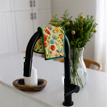 Load image into Gallery viewer, WILDFLOWER WALTZ MICROFIBER - DISH CLOTH