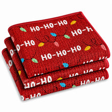 Load image into Gallery viewer, HO HO HOLIDAY MICROFIBER - DISH CLOTH