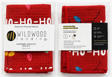 Load image into Gallery viewer, HO HO HOLIDAY MICROFIBER - DISH CLOTH