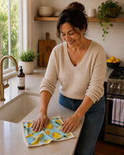 Load image into Gallery viewer, LEMON BERRY MICROFIBER - DISH CLOTH