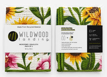 Load image into Gallery viewer, SUNFLOWER OASIS MICROFIBER - DISH CLOTH