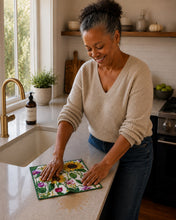 Load image into Gallery viewer, SUNFLOWER OASIS MICROFIBER - DISH CLOTH