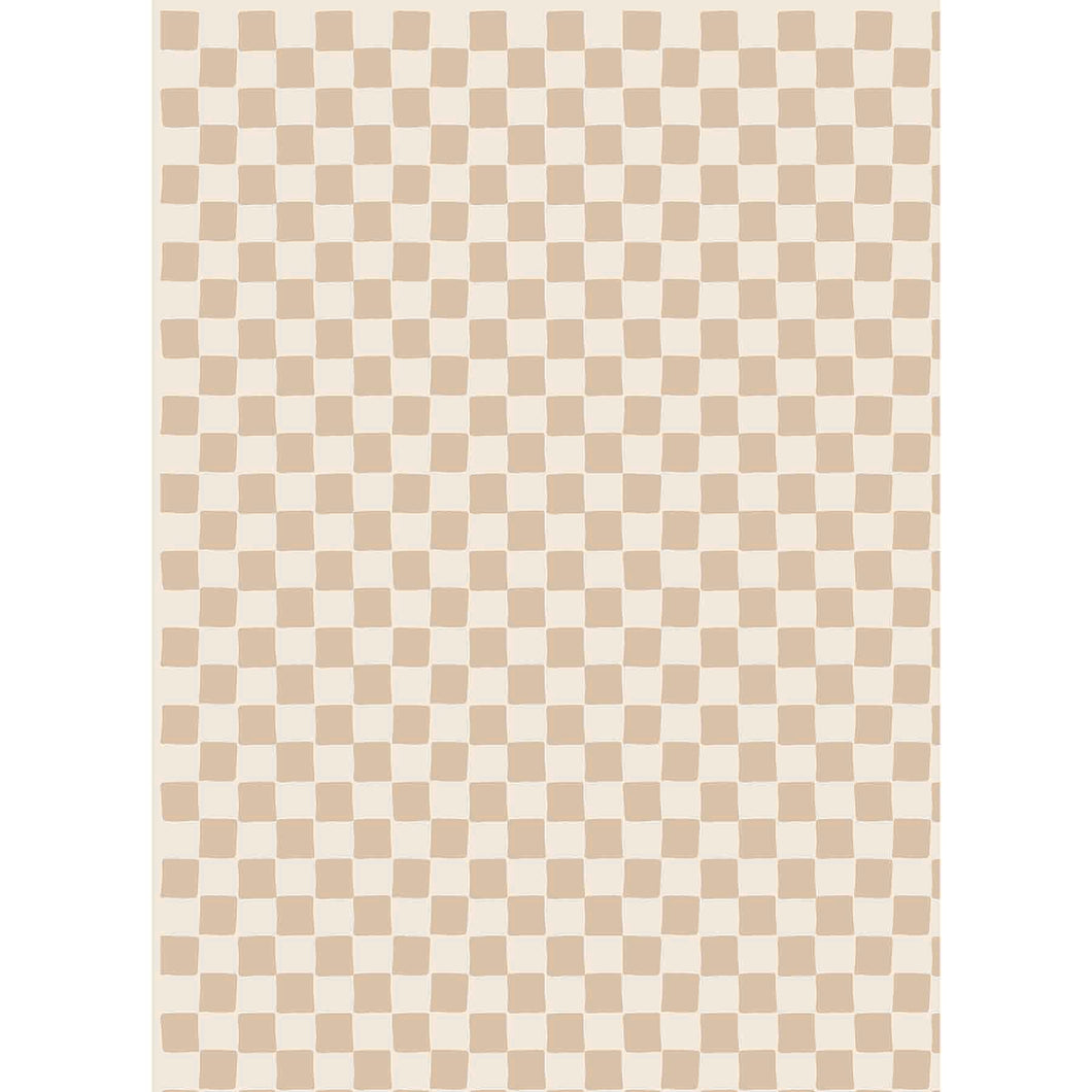 CHECKMATE TAN MICROFIBER - HAND TOWEL