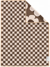 Load image into Gallery viewer, CHECKMATE BROWN MICROFIBER - HAND TOWEL