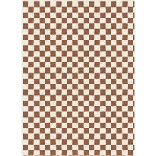 Load image into Gallery viewer, CHECKMATE BROWN MICROFIBER - HAND TOWEL