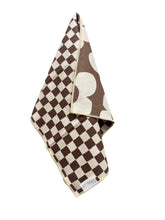 Load image into Gallery viewer, CHECKMATE BROWN MICROFIBER - HAND TOWEL