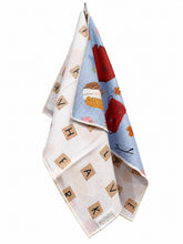 Load image into Gallery viewer, FALL SCRABBLE MICROFIBER - HAND TOWEL