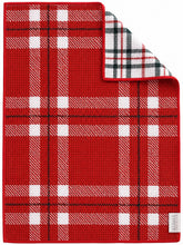 Load image into Gallery viewer, RED TARTAN MICROFIBER - HAND TOWEL