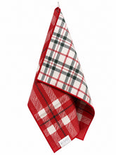 Load image into Gallery viewer, RED TARTAN MICROFIBER - HAND TOWEL