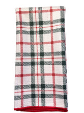 Load image into Gallery viewer, RED TARTAN MICROFIBER - HAND TOWEL
