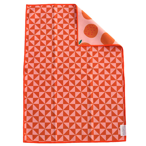 VITAMIN C MICROFIBER - HAND TOWEL