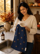 Load image into Gallery viewer, STELLAR BLUE MICROFIBER - HAND TOWEL
