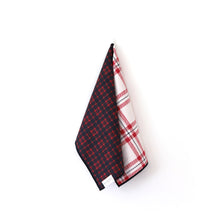 Load image into Gallery viewer, BLUE TARTAN MICROFIBER - HAND TOWEL