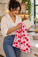 Load image into Gallery viewer, CHERRY MELON MICROFIBER - HAND TOWEL