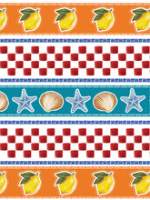 Load image into Gallery viewer, COASTAL CITRUS MICROFIBER - HAND TOWEL