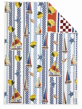 Load image into Gallery viewer, COASTAL CITRUS MICROFIBER - HAND TOWEL