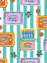 Load image into Gallery viewer, SARDINE PICNIC MICROFIBER - HAND TOWEL