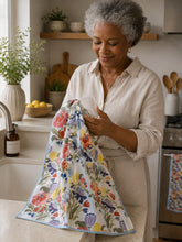 Load image into Gallery viewer, HAPPY MEADOW MICROFIBER - HAND TOWEL