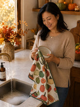 Load image into Gallery viewer, OH MY GOURDS MICROFIBER - HAND TOWEL