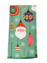 Load image into Gallery viewer, HO HO HOLIDAY MICROFIBER - HAND TOWEL