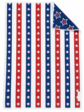 Load image into Gallery viewer, STARS &amp; STRIPES MICROFIBER - HAND TOWEL