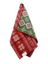 Load image into Gallery viewer, MERRY KNITMAS MICROFIBER - HAND TOWEL