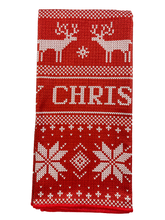 Load image into Gallery viewer, MERRY KNITMAS MICROFIBER - HAND TOWEL