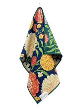 Load image into Gallery viewer, MIDNIGHT GARDEN MICROFIBER - HAND TOWEL