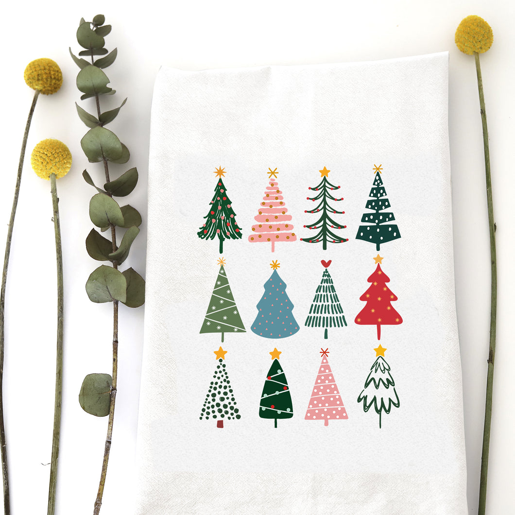 MODERN CHRISTMAS - TEA TOWEL