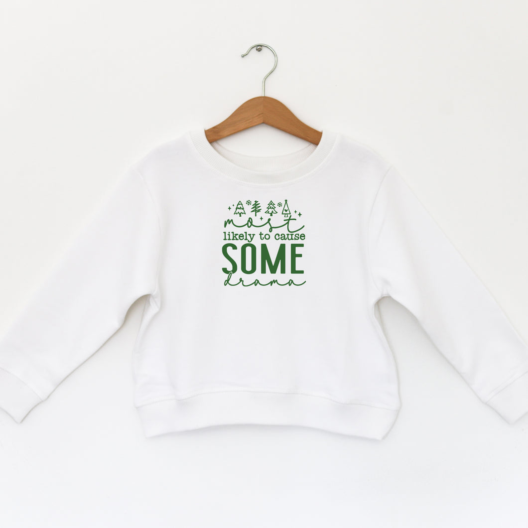 CAUSE SOME DRAMA - TODDLER FLEECE