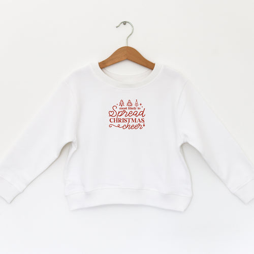 SPREAD CHRISTMAS CHEER - TODDLER SWEATSHIRT