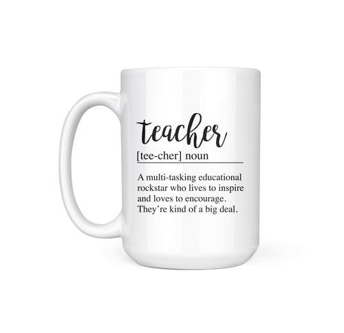 TEACHER - MUG
