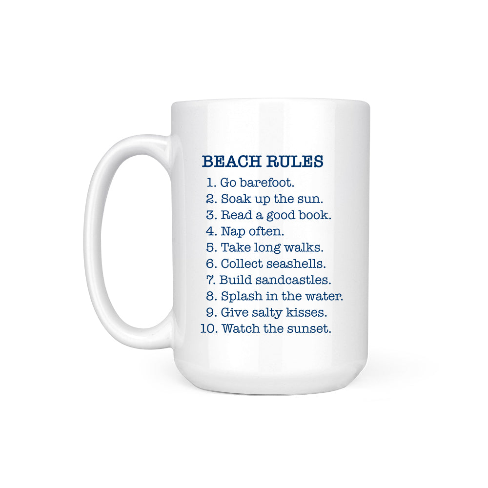 BEACH RULES - MUG