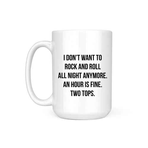 ROCK AND ROLL - MUG