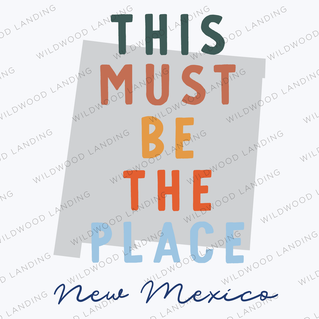 NEW MEXICO THIS MUST BE THE PLACE