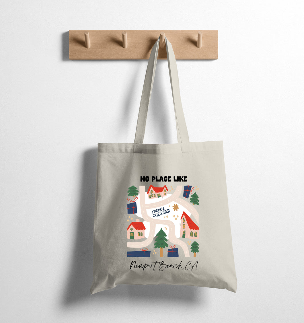 NO PLACE MAP (custom) - TOTE BAG