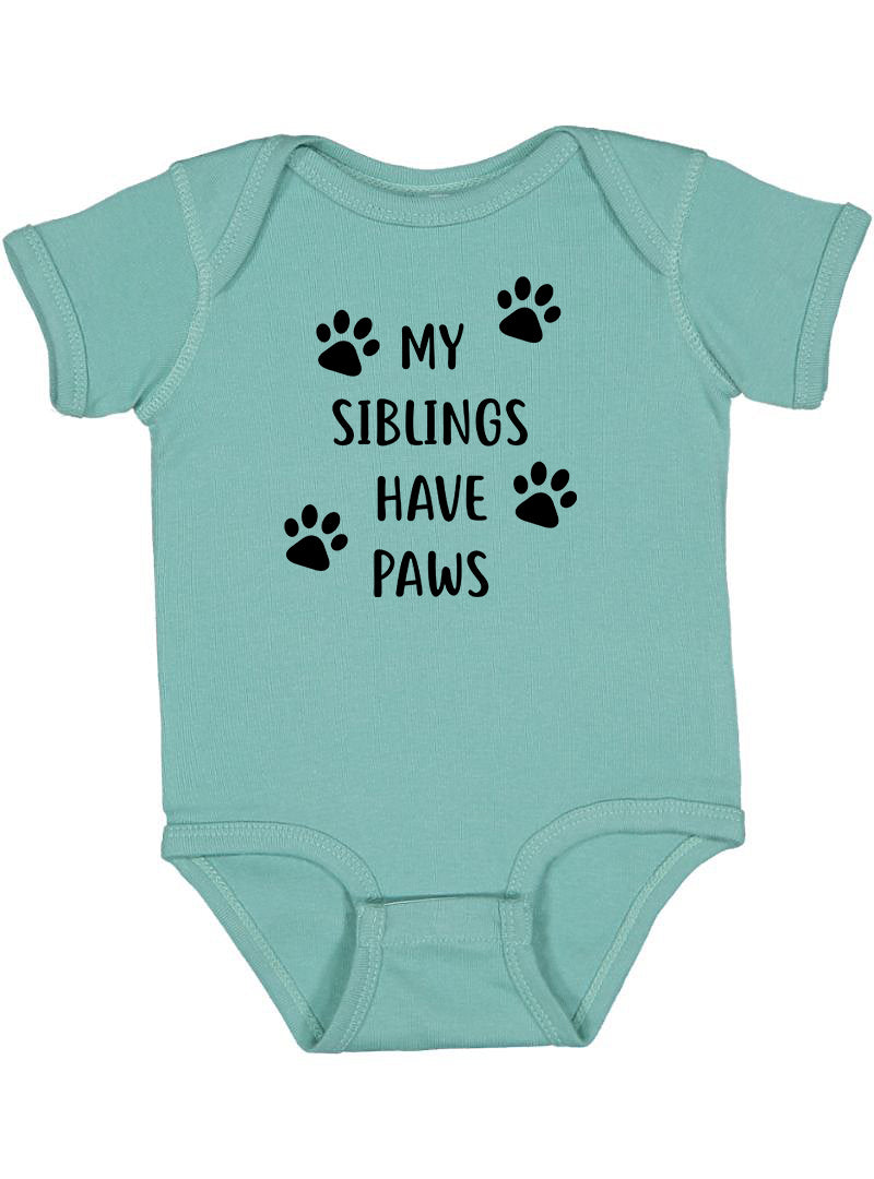 MY SIBLINGS HAVE PAWS - BODYSUIT