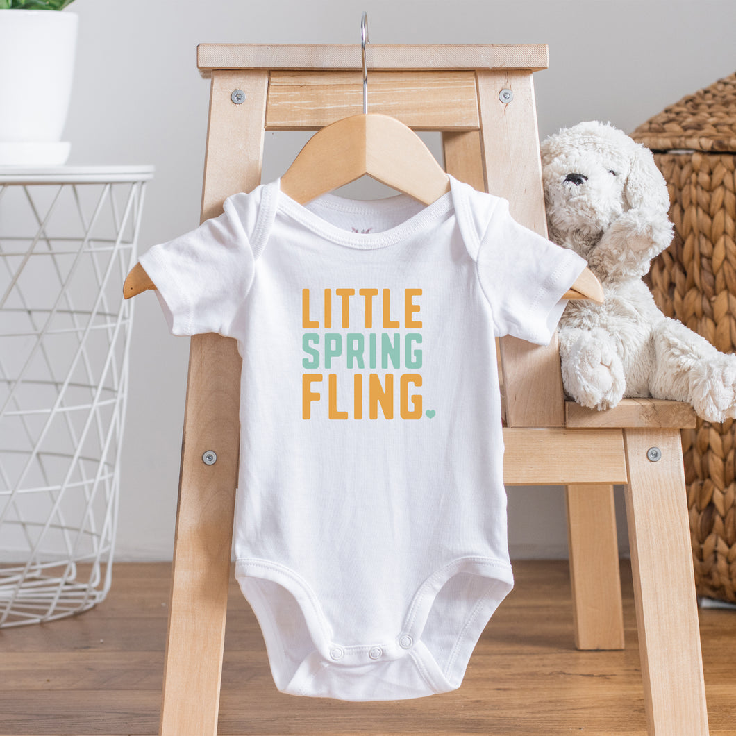 LITTLE SPRING FLING - BODYSUIT