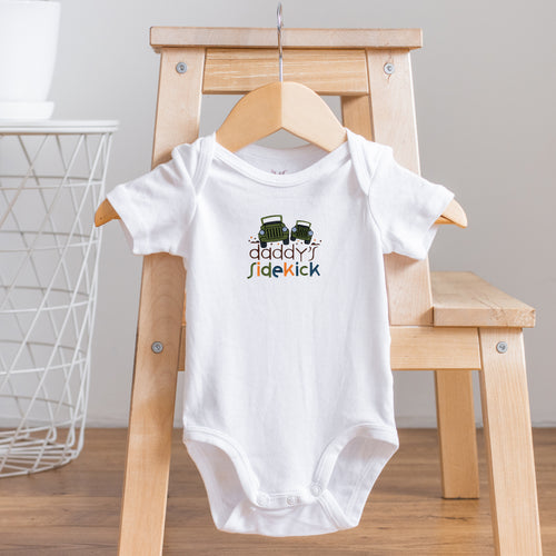 DADDY'S SIDEKICK - BODYSUIT EMB