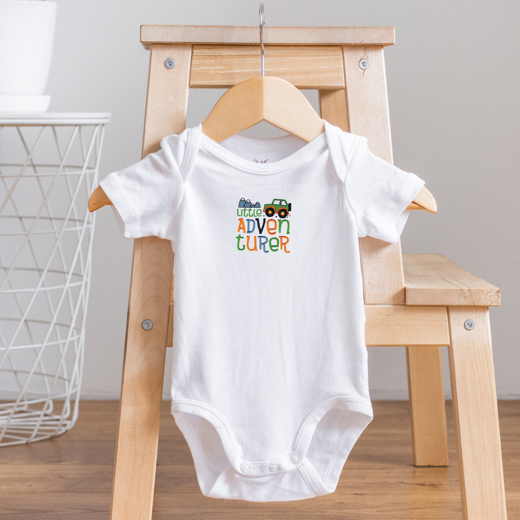 LITTLE ADVENTURER - BODYSUIT EMB