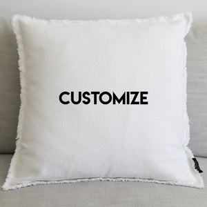 * PILLOW 20"x20" - Custom Design