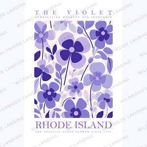 RHODE ISLAND STATE FLOWER